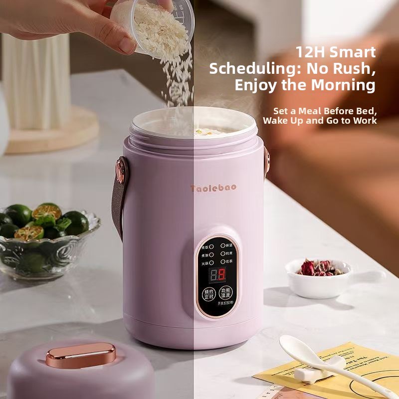 新款电炖锅便携家m用煲汤煮粥神器不锈钢电煮锅多功能预约保温