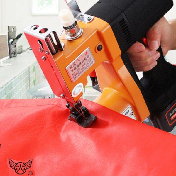 飞人红色条幅布料手提式接布封包机小型缝包机被子边缝纫机锁边机,生活电器,缝纫机/缝绣一体机,淘宝优惠券,粉丝福利购,淘宝优惠卷