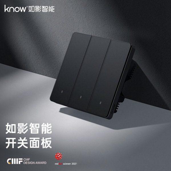 如影智能开关面板86型安装配合智能中控支持全屋智能无线遥控家用