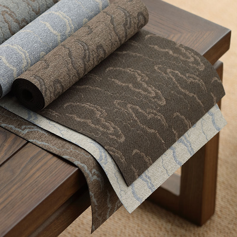 日式茶席防水棉麻布桌旗中式茶台茶布F艺茶桌垫禅意茶盘垫茶台桌