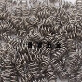 SC弹簧FC弹簧光纤连接器散件不锈钢镀镍弹簧1万个1包起订