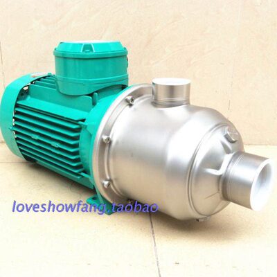 不锈钢卧式多级离心泵 MHI-1604泵 水疗机泵 冷热水循环泵