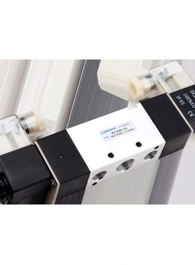 电磁阀三位五通换向阀双线圈4V230C-08控制阀4V330C-10/4V430-15V