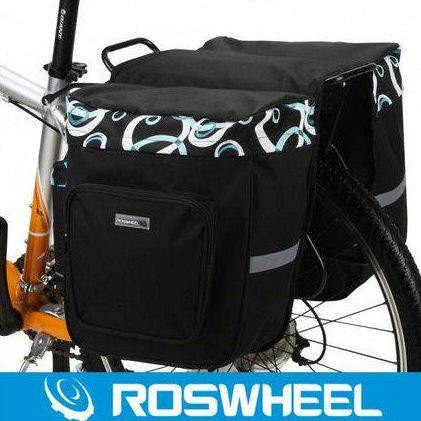 乐炫自行车驮包后货架包山地车长途双侧驮包骑行驮包时尚驼包装备