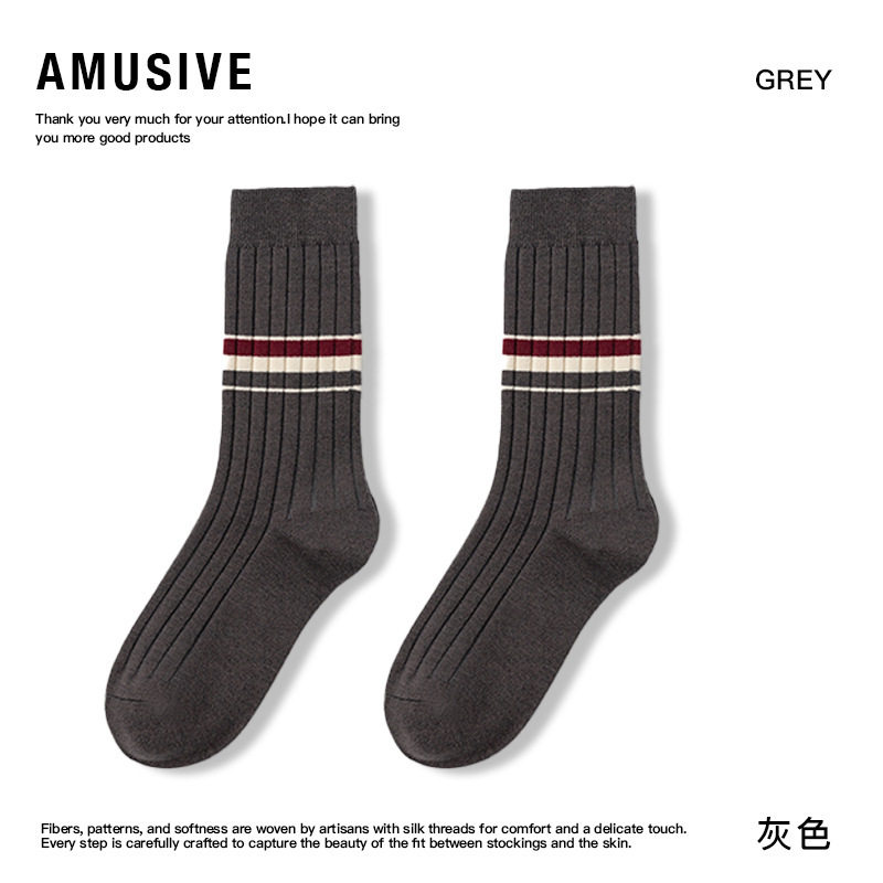 【下单立减50】秋冬推荐冬季保暖设计款搭鲨裤百搭中筒堆堆袜_WF2