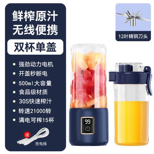 果蔬榨汁机便携式小型家