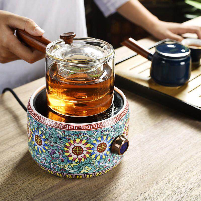 多功能煮茶炉电陶炉茶炉养生壶家用泡茶器加厚玻璃烧水壶煮茶壶