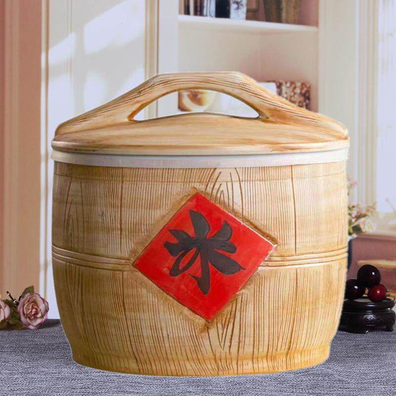 德国品质景德镇陶瓷米缸面缸茶叶罐防潮防虫腌菜缸耐高温油缸水缸