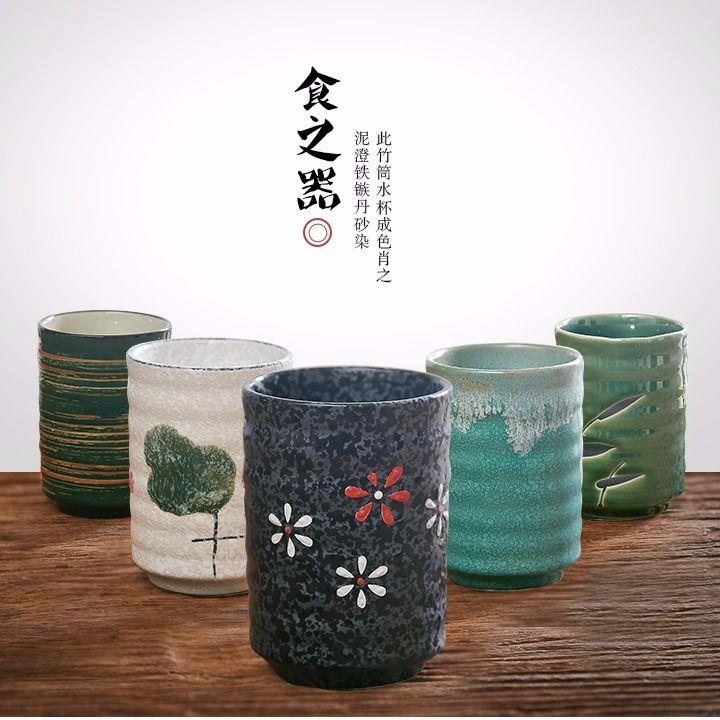 日式复古简约餐具手绘餐