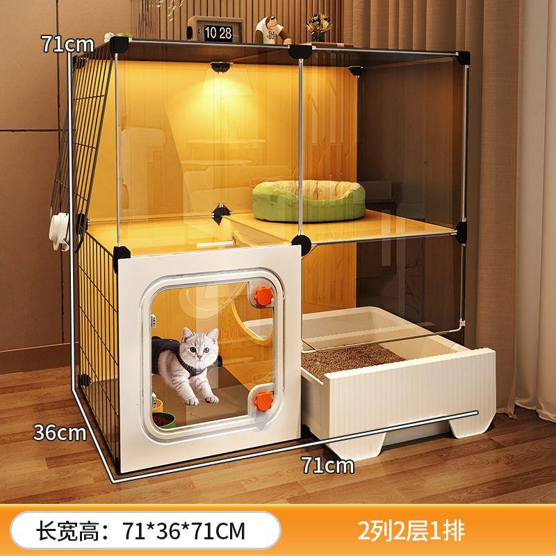 猫笼子家用室内猫窝猫厕图片