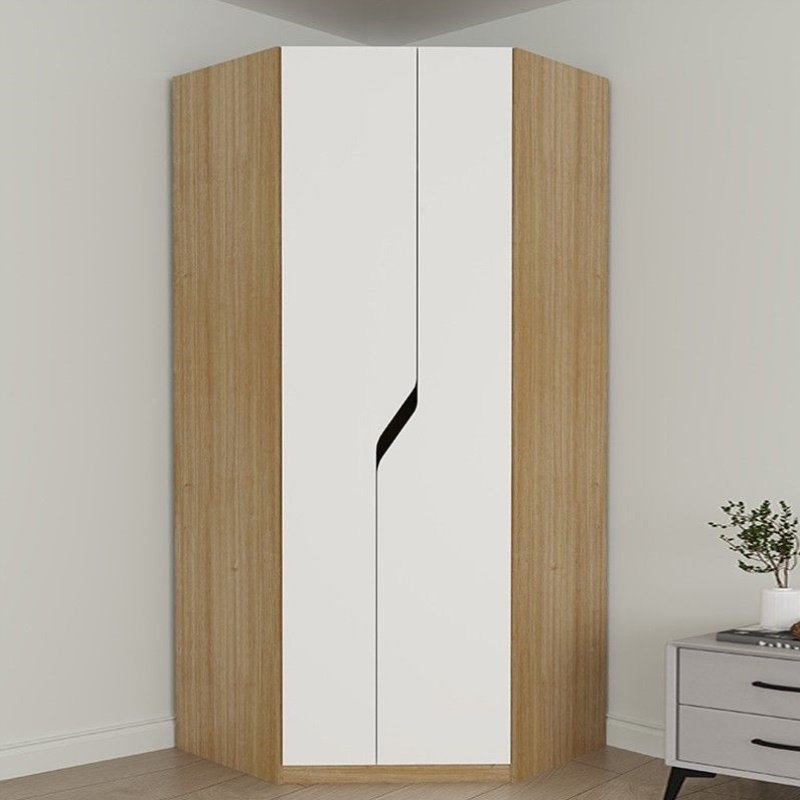 转角衣柜定制家用卧室现代简约大衣橱墙拐组合整体衣帽间开门衣柜