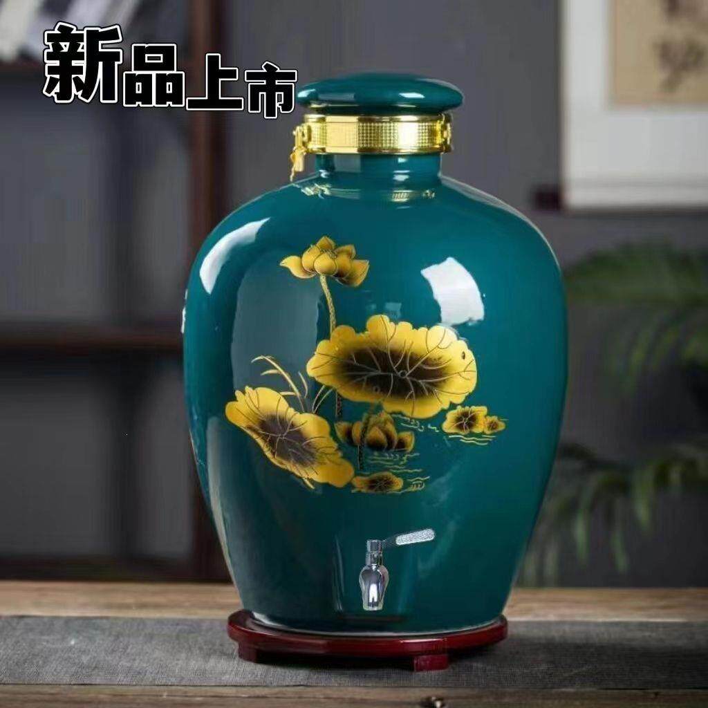 景德镇陶瓷泡酒专用坛5斤
