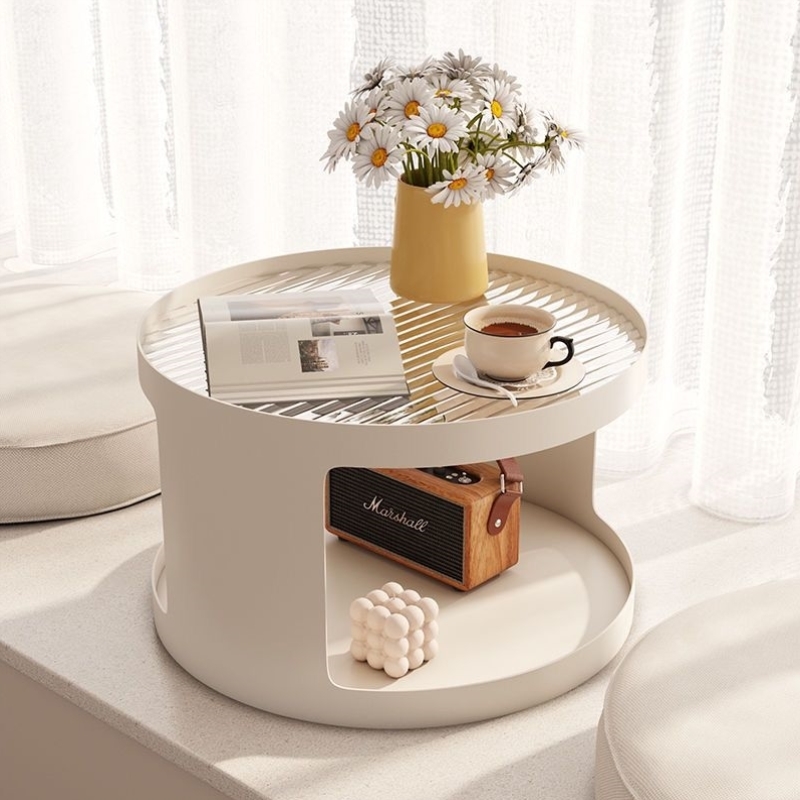 奶油风飘窗茶几小桌子榻榻米茶桌矮桌简约炕桌炕几卧室阳台窗