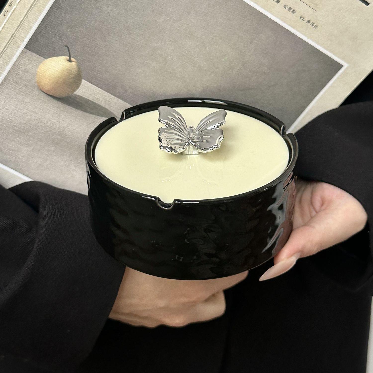 创意法式烟灰缸客厅陶瓷