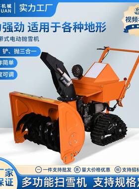 手刷推式扫雪机小型滚扫雪机除机扫雪手扶环保FZD地锂电电动扫雪