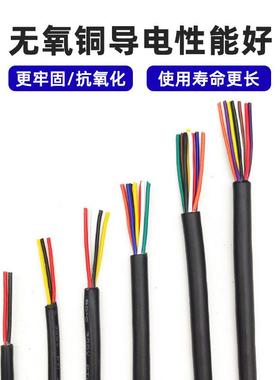 美规多芯线2464#20aw镀锡g铜丝.5平方02/3/4//5/6/UOX78/10芯电源