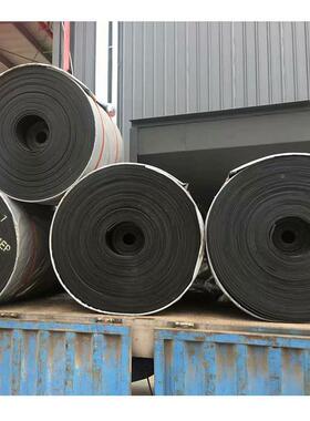 厂家应黑色橡送胶输送尼带龙环形输送带工业传供橡胶RMJ皮带生产