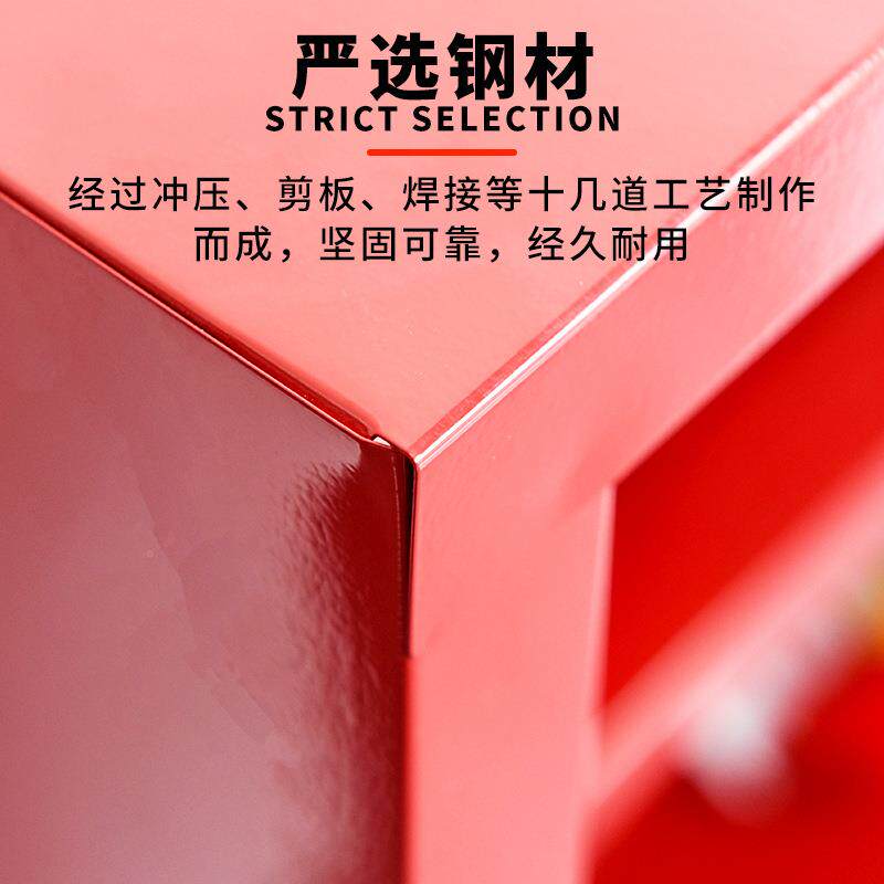 消防疏散引急导箱套生装火灾逃生应急箱应救工具资柜微见描述型消