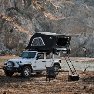 秋野地广厦车顶帐篷硬顶折叠坦克300皮卡车牧马人bj40普拉多陆巡