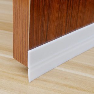 千密 木门底部密封条自粘型卧室隔音保暖防风防蚊门扫胶条40mm宽