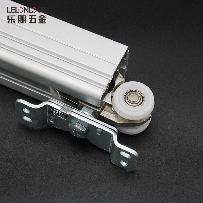 定制移动门折叠门缓冲静音吊轮吊轨 推拉门滑轮滚轮移门导轨吊轮