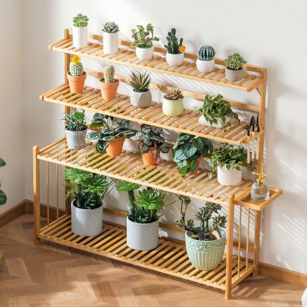 阳台置物架花架子客厅落地式装饰布置多肉花盆植物架吊兰多层花架,收纳整理,阳台置物架,淘宝优惠券,粉丝福利购,淘宝优惠卷