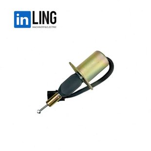 柴油发动机组停机电磁阀3932017断油电磁铁熄火控制器