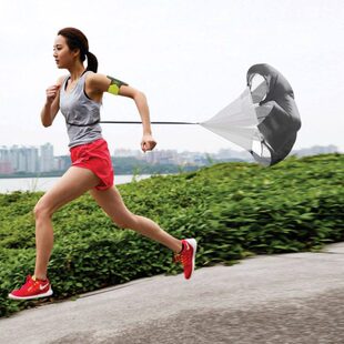 足球训练器材 跑步阻力伞 能量伞 体能伞 耐力训练伞体能训练器材