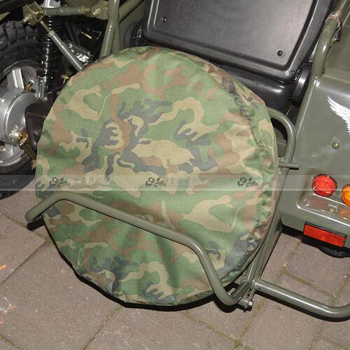 银钢YG150B-22/23大小迷你边三轮摩托车改装配件备胎防尘罩防锈罩