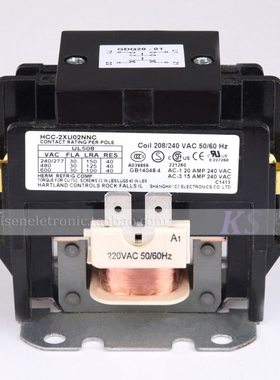 208V-240V 30A 一常开一常闭触点 HCC-2XU02NNC UL CSA交流接触器