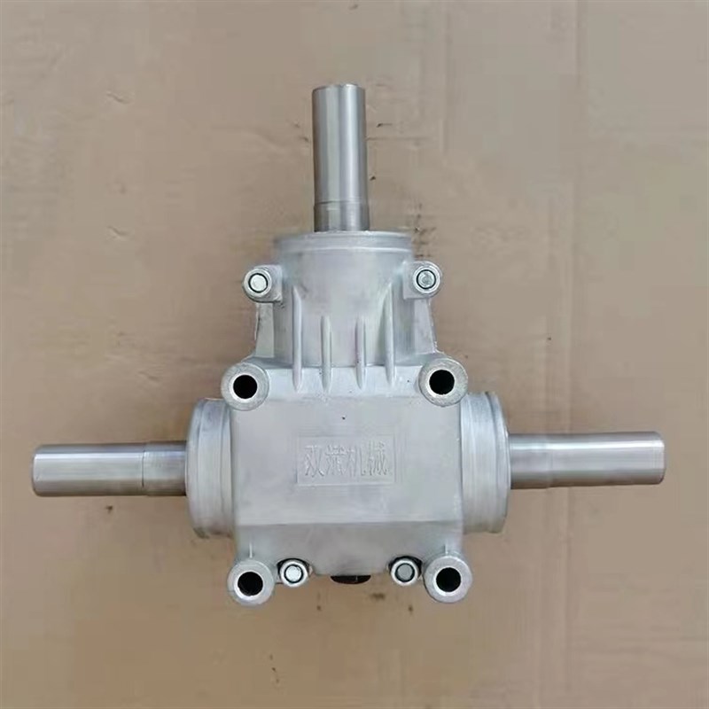 双斌机械速比1:1转向直角齿轮箱玉米倒伏器变速箱4U模齿轮减速转