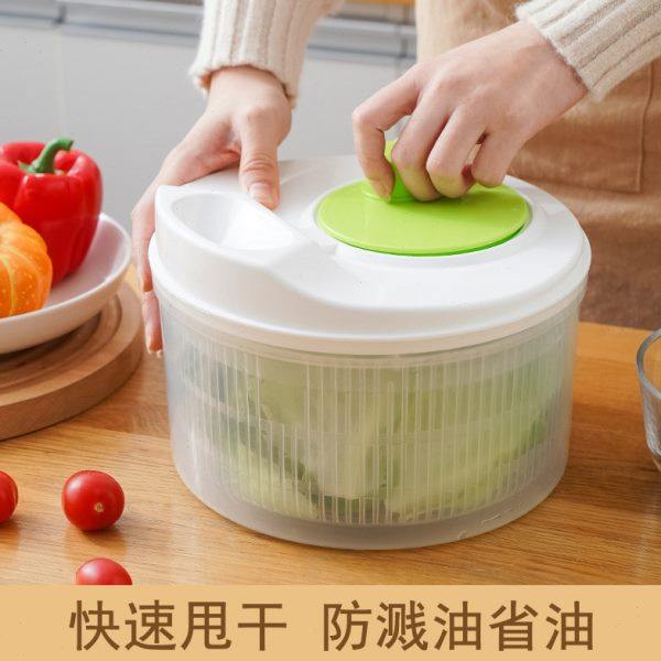 蔬菜脱水器家用沙拉甩水器厨房小工具手动青菜脱水机,厨房/烹饪用具,多功能切菜器,淘宝优惠券,粉丝福利购,淘宝优惠卷