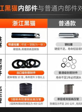 黑业商用超高猫压洗机家用洗车机大功率工养殖场清洗车83202店自