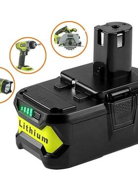 适用利优比118V电池RYBOI141/P102/P锂08/手电钻电池电动工具配件