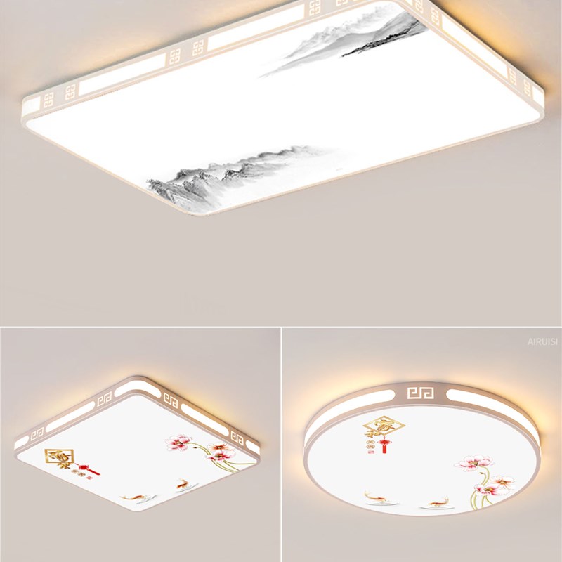 客厅大灯吸顶灯饰k轻奢家用大厅主卧室吊灯具现代简约大气2025新