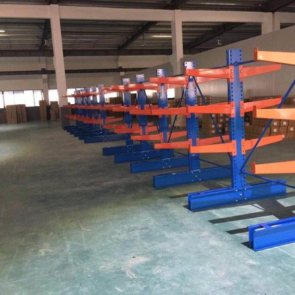 悬臂式仓储货架南通抽屉式模具架阁楼钢平台置物架放板材货架上海