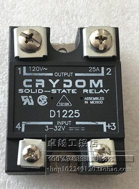 美国进口原装Crydom快达固态继电器 D1225  现货销售   D1225