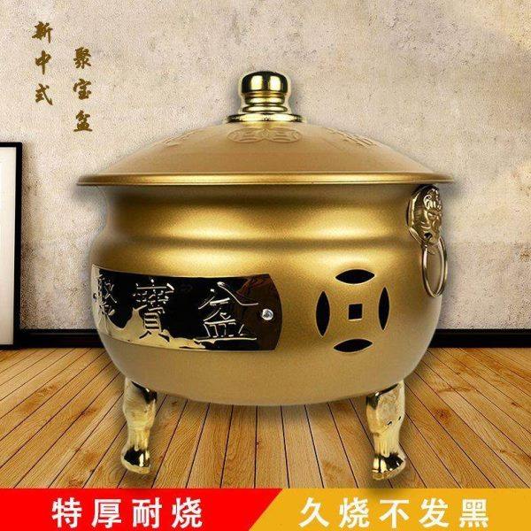 烧元宝的炉子聚宝盆家用招财拜神室内耐高温金炉桶烧经桶烧金桶化,家居饰品,香薰炉,淘宝优惠券,粉丝福利购,淘宝优惠卷