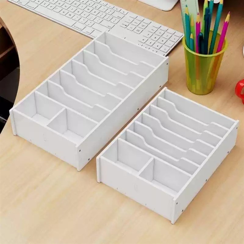 桌面零钱收纳盒财k务钱币收纳盒纸币收银抽屉整理架收钱盒子零钱