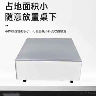 办FX4570公室打机办公柜钢制柜矮柜储物件印文柜子带轮子可移动复