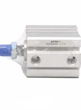 原装亚德客超薄型外牙气缸SDA20X50X55X60X65X70X75X80-SB带磁性