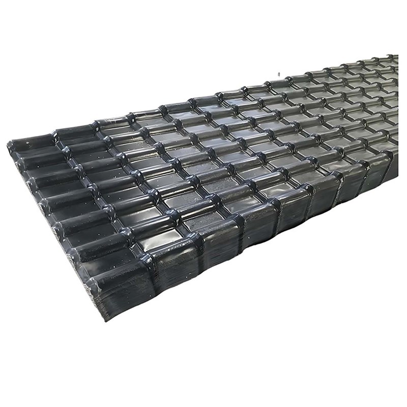 广东合成树脂瓦片现货屋s顶工程用雨棚别墅屋面瓦加厚塑料瓦采光