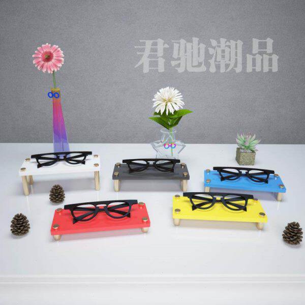 君驰潮品眼镜道具墨镜太阳镜陈列展示架子橱窗陈列创意店铺装饰