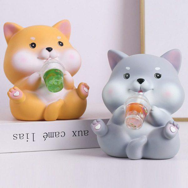 十二生肖小狗存钱罐新款储钱蓄罐儿童男女孩柴狗不怕摔