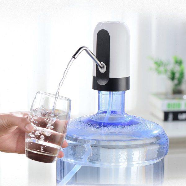 电动抽水器桶装水压水器充电自动上水器家用吸水器便携户外压水泵