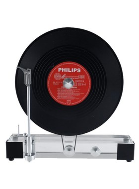 黑胶唱片a机复古留声机摆件样板间售楼部轻奢高级感创意模型装饰