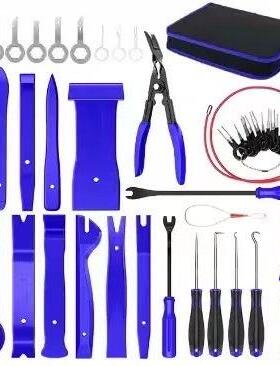 38pcs/43pcs/278pcs汽车表内响饰音仪台聚春拆改卸工具撬棒门板装