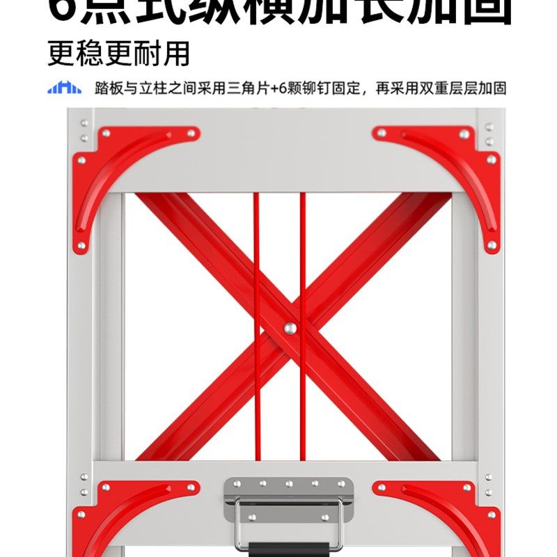 全铝合金伸缩梯加厚加粗工程专用升降梯子楼梯O家用折叠便携10米