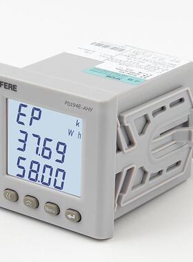 能江苏斯菲尔电serePD194E-AH气Y多功能LCD显示谐波电表电力仪126
