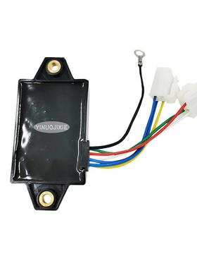 挖掘机配适用AE307时间219继电器白色双插24V5MM409671611-140件0